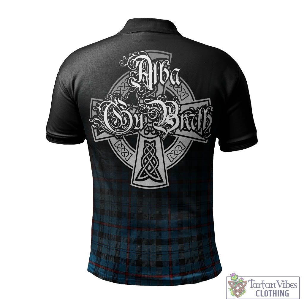 Tartan Vibes Clothing MacCorquodale Tartan Polo Shirt Featuring Alba Gu Brath Family Crest Celtic Inspired