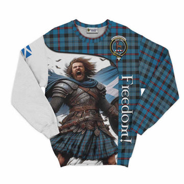 MacCorquodale (McCorquodale) Crest Tartan Sweatshirt Inspired by the Freedom of Scottish Warrior