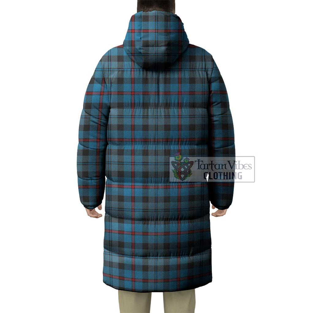 Tartan Vibes Clothing MacCorquodale (McCorquodale) Tartan Long Down Jacket