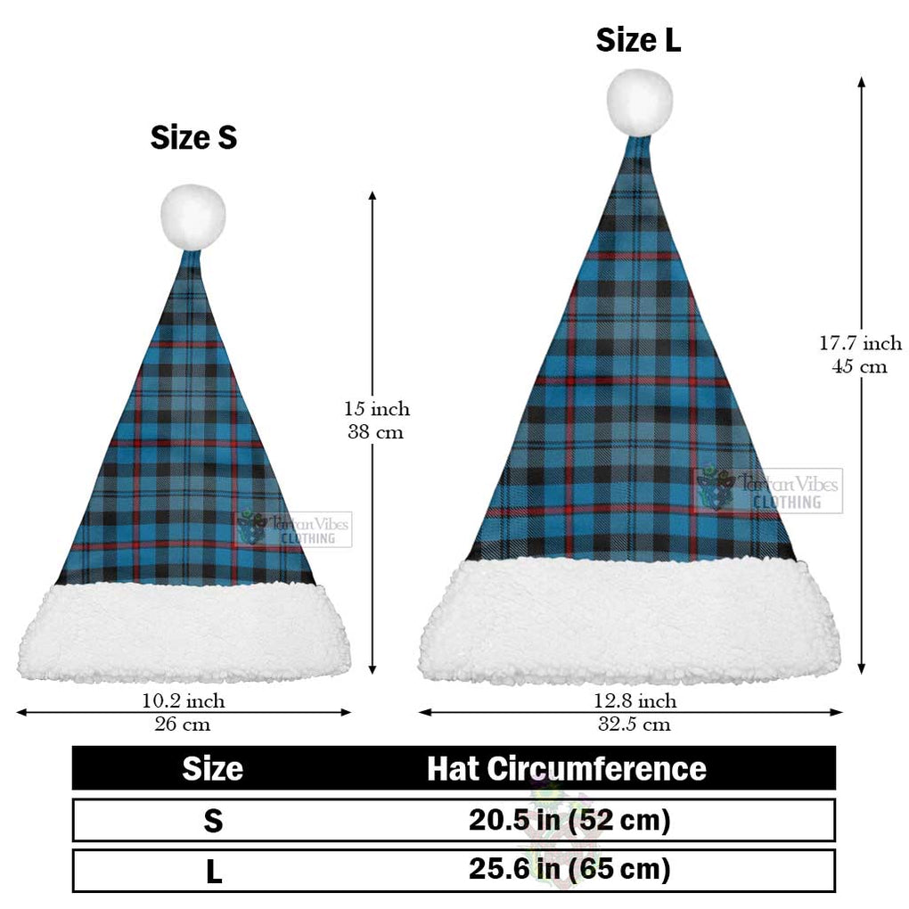 Tartan Vibes Clothing MacCorquodale (McCorquodale) Tartan Christmas Santa Hats