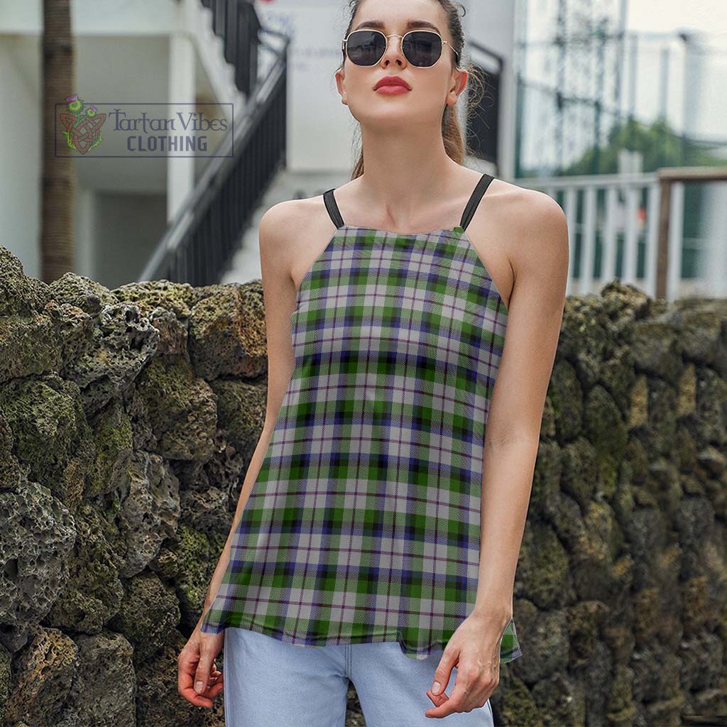 Tartan Vibes Clothing MacCracken Dress Tartan Loose Halter Neck Camisole