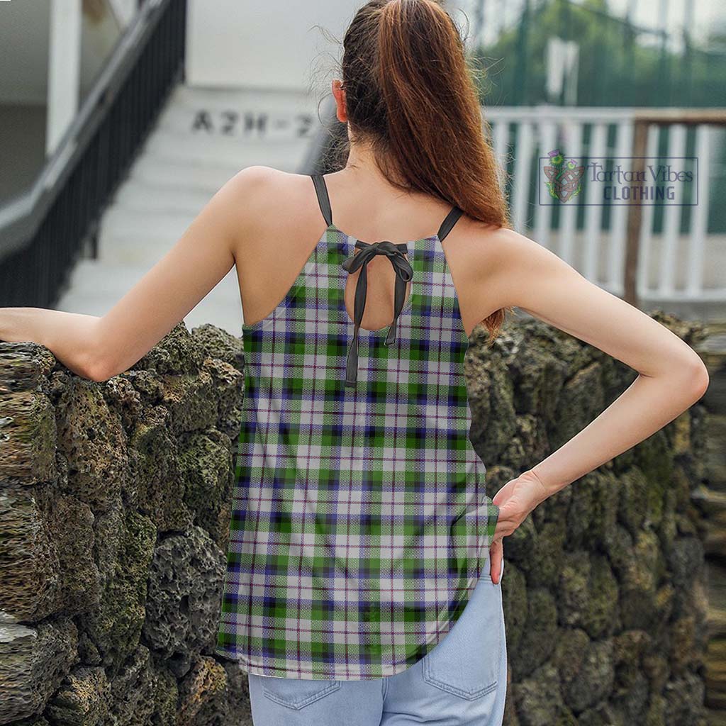 Tartan Vibes Clothing MacCracken Dress Tartan Loose Halter Neck Camisole