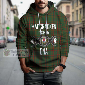 MacCracken Hunting Tartan Hoodie with Family Crest DNA In Me Style