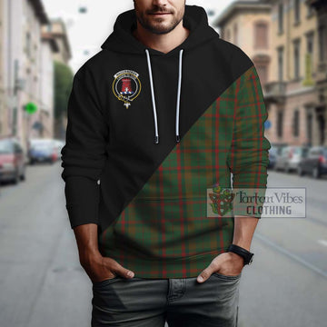 MacCracken Hunting Tartan Hoodie with Family Crest and Military Logo Style