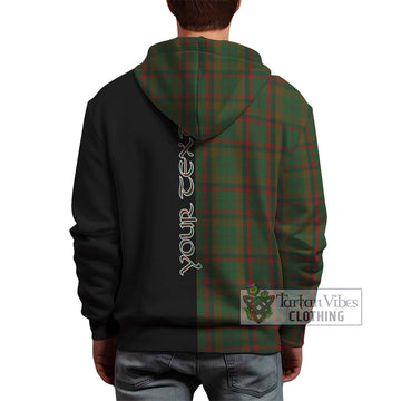 MacCracken Hunting Tartan Hoodie with Family Crest and Half Of Me Style