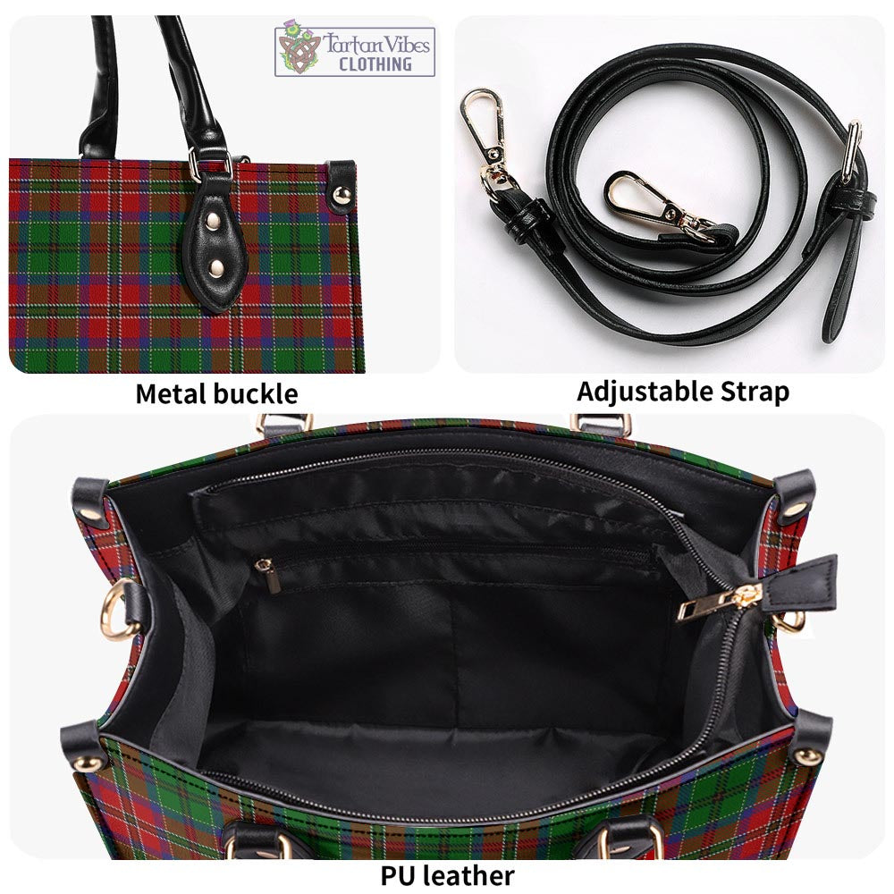 Tartan Vibes Clothing MacCulloch Tartan Luxury Leather Handbags