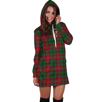 MacCulloch (McCulloch) Tartan Hoodie Dress with Family Crest