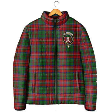 MacCulloch (McCulloch) Tartan Padded Jacket with Family Crest