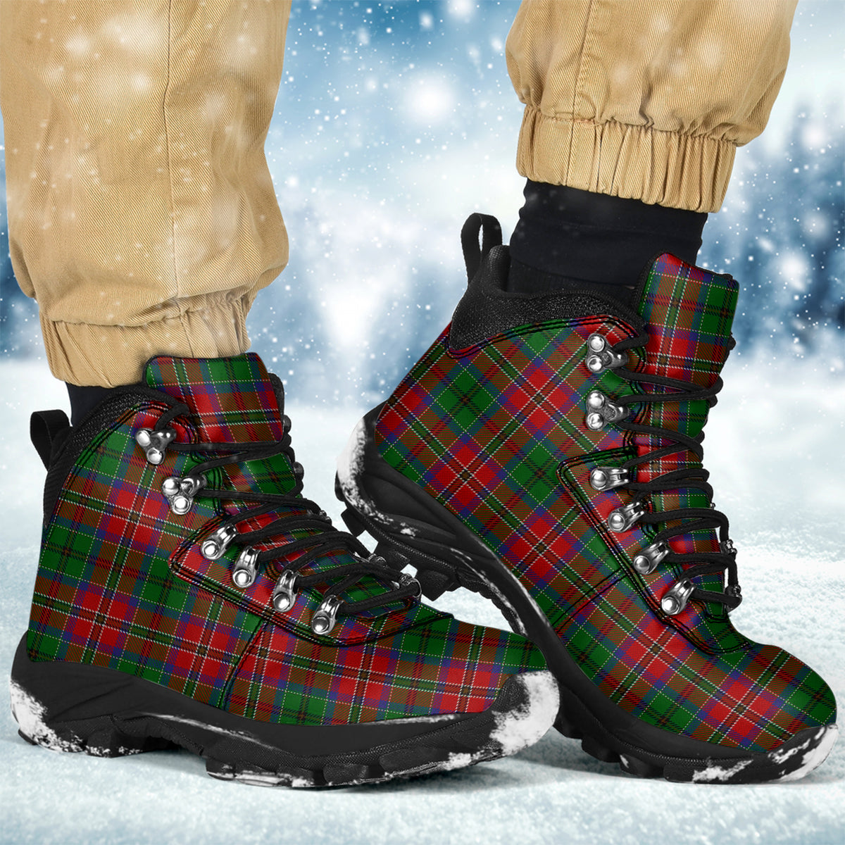 MacCulloch Tartan Alpine Boots - Tartanvibesclothing