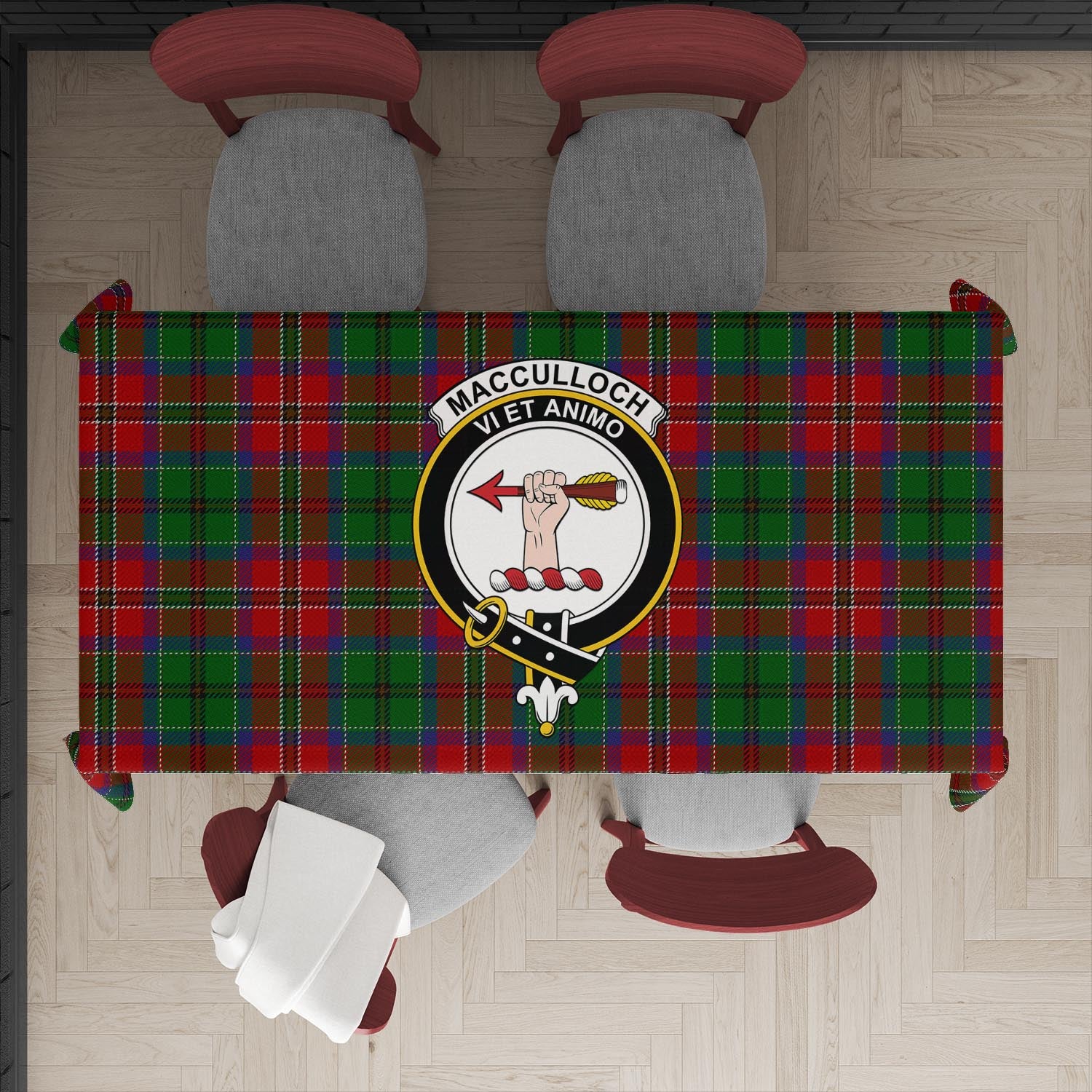 macculloch-tatan-tablecloth-with-family-crest