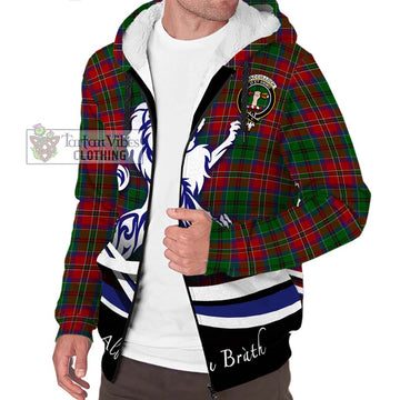 MacCulloch (McCulloch) Tartan Sherpa Hoodie with Alba Gu Brath Regal Lion Emblem