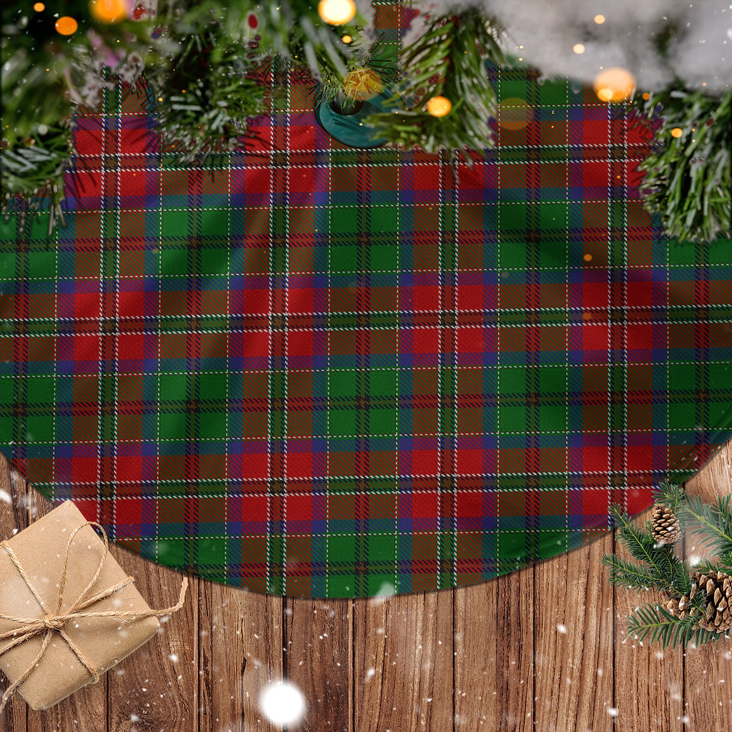 MacCulloch Tartan Christmas Tree Skirt - Tartanvibesclothing