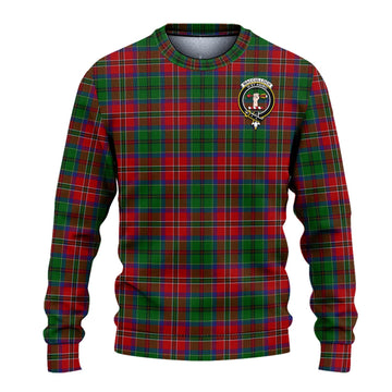 MacCulloch (McCulloch) Tartan Knitted Sweater with Family Crest