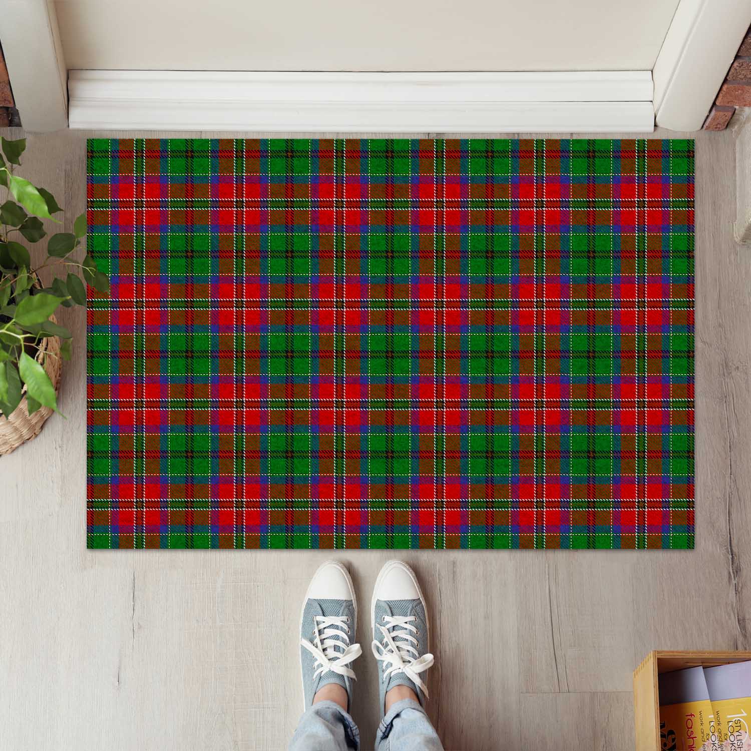 MacCulloch Tartan Door Mat - Tartanvibesclothing