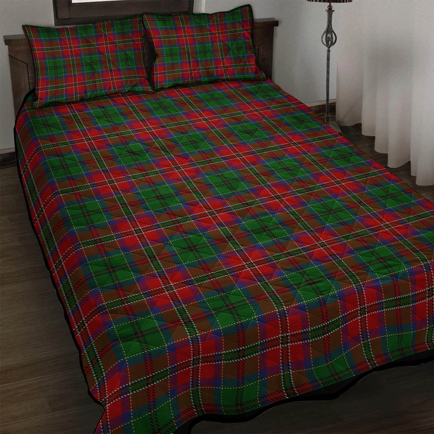 MacCulloch Tartan Quilt Bed Set - Tartanvibesclothing