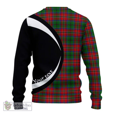 MacCulloch (McCulloch) Tartan Ugly Sweater with Family Crest Circle Style