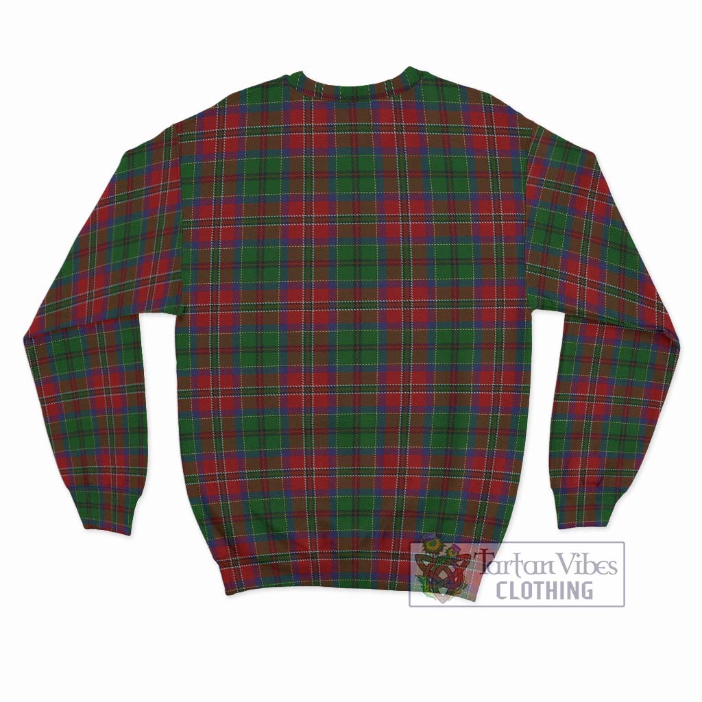 Tartan Vibes Clothing MacCulloch Tartan Sweatshirt with Family Crest DNA In Me Style