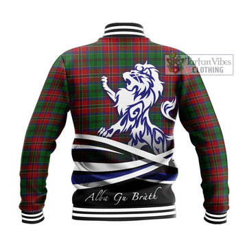 MacCulloch (McCulloch) Tartan Baseball Jacket with Alba Gu Brath Regal Lion Emblem