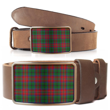 MacCulloch (McCulloch) Tartan Belt Buckles