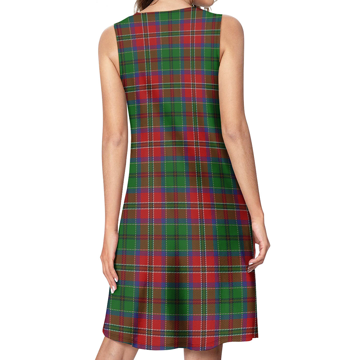 MacCulloch Tartan Womens Casual Dresses - Tartanvibesclothing