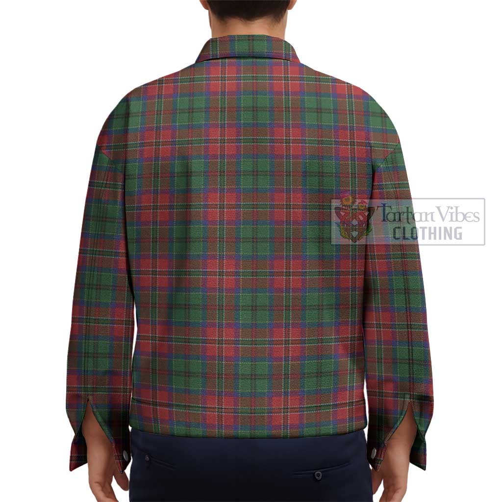 Tartan Vibes Clothing MacCulloch Tartan Unisex Lapel Cotton Jacket