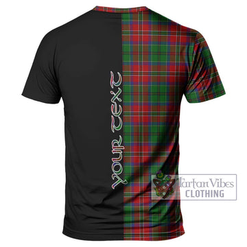 MacCulloch (McCulloch) Tartan T-Shirt with Family Crest and Half Of Me Style