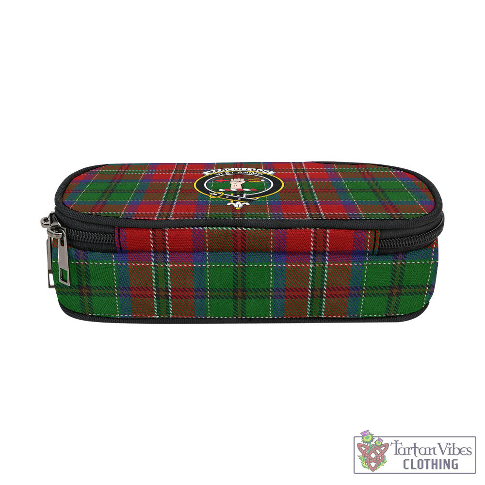 Tartan Vibes Clothing MacCulloch Tartan Pen and Pencil Case with Family Crest