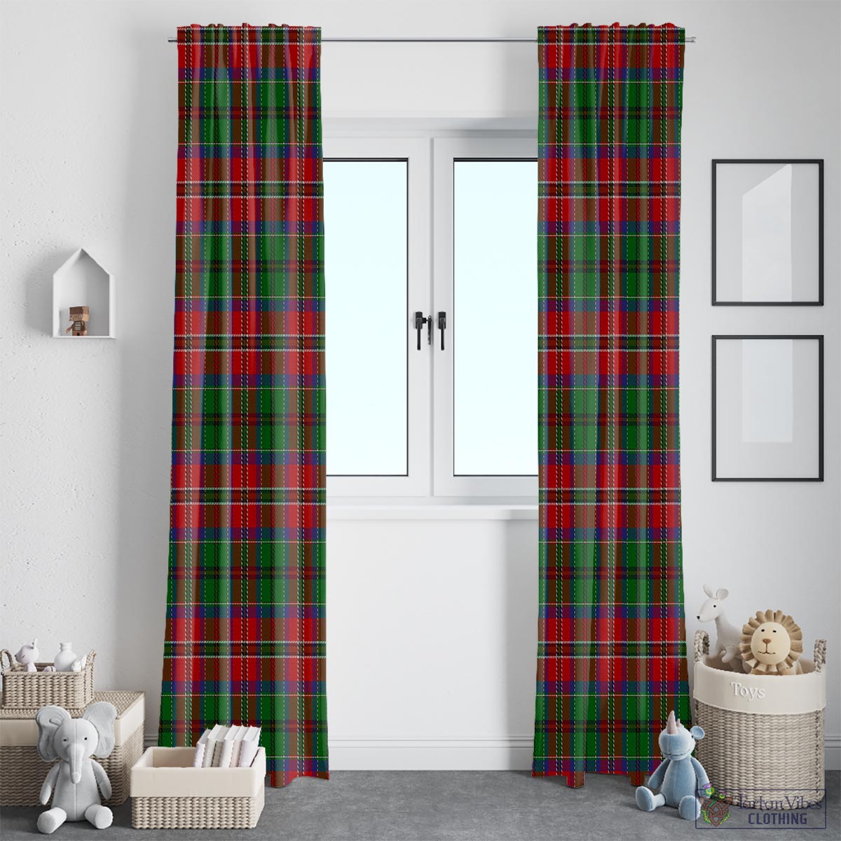 MacCulloch Tartan Window Curtain