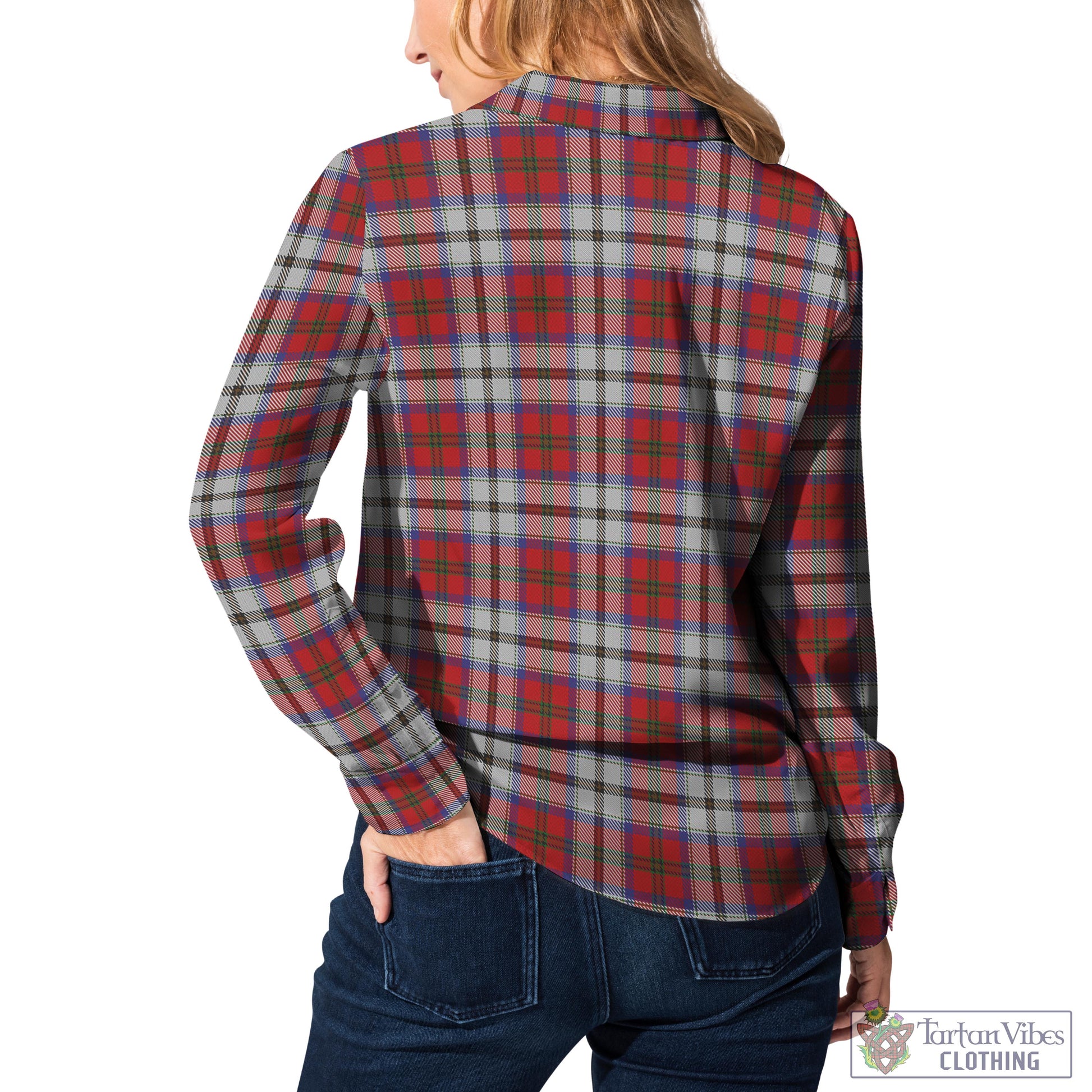 MacCulloch Dress Tartan Womens Casual Shirt