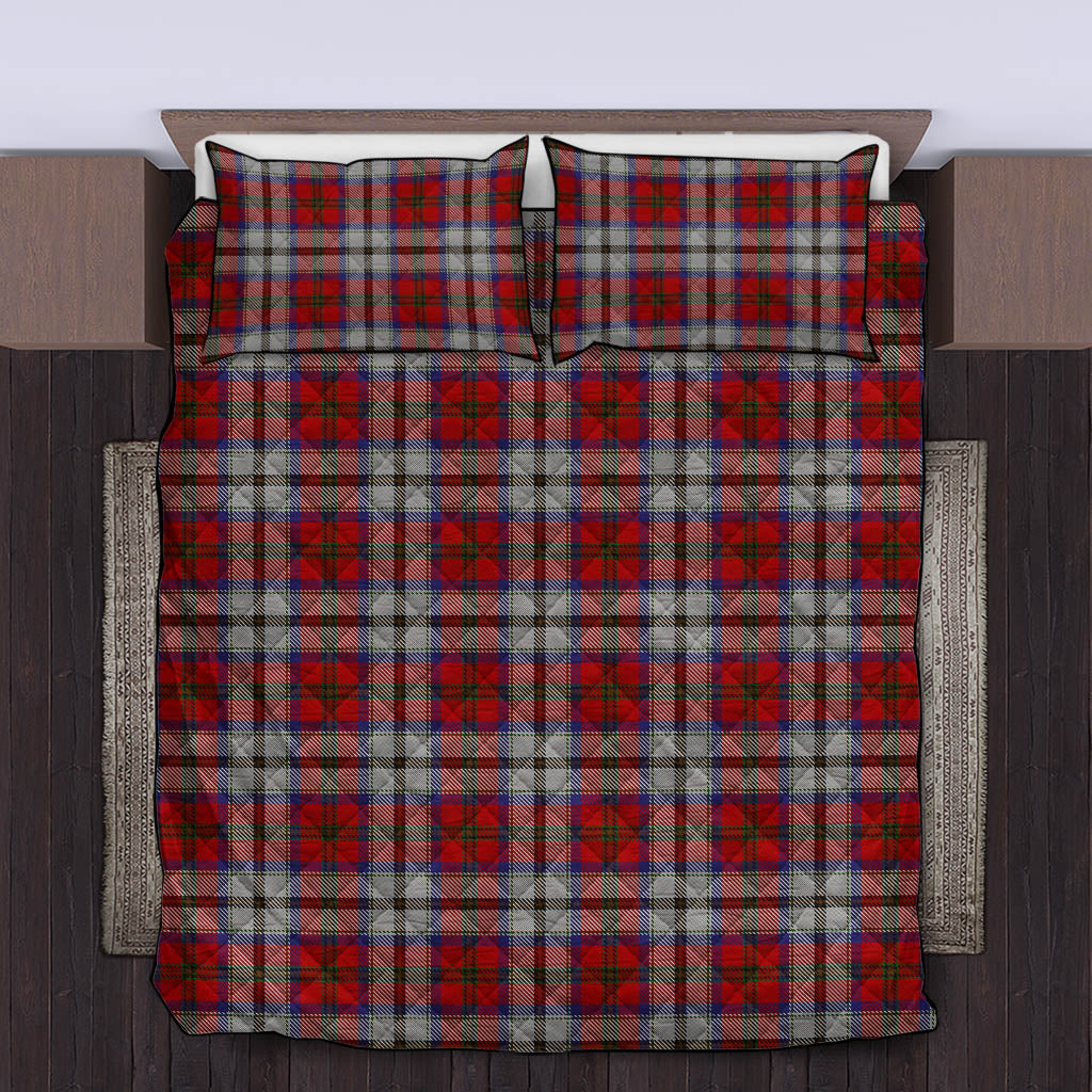 MacCulloch Dress Tartan Quilt Bed Set - Tartanvibesclothing