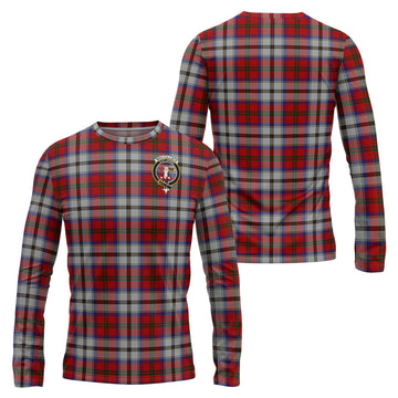 MacCulloch Dress Tartan Long Sleeve T-Shirt with Family Crest