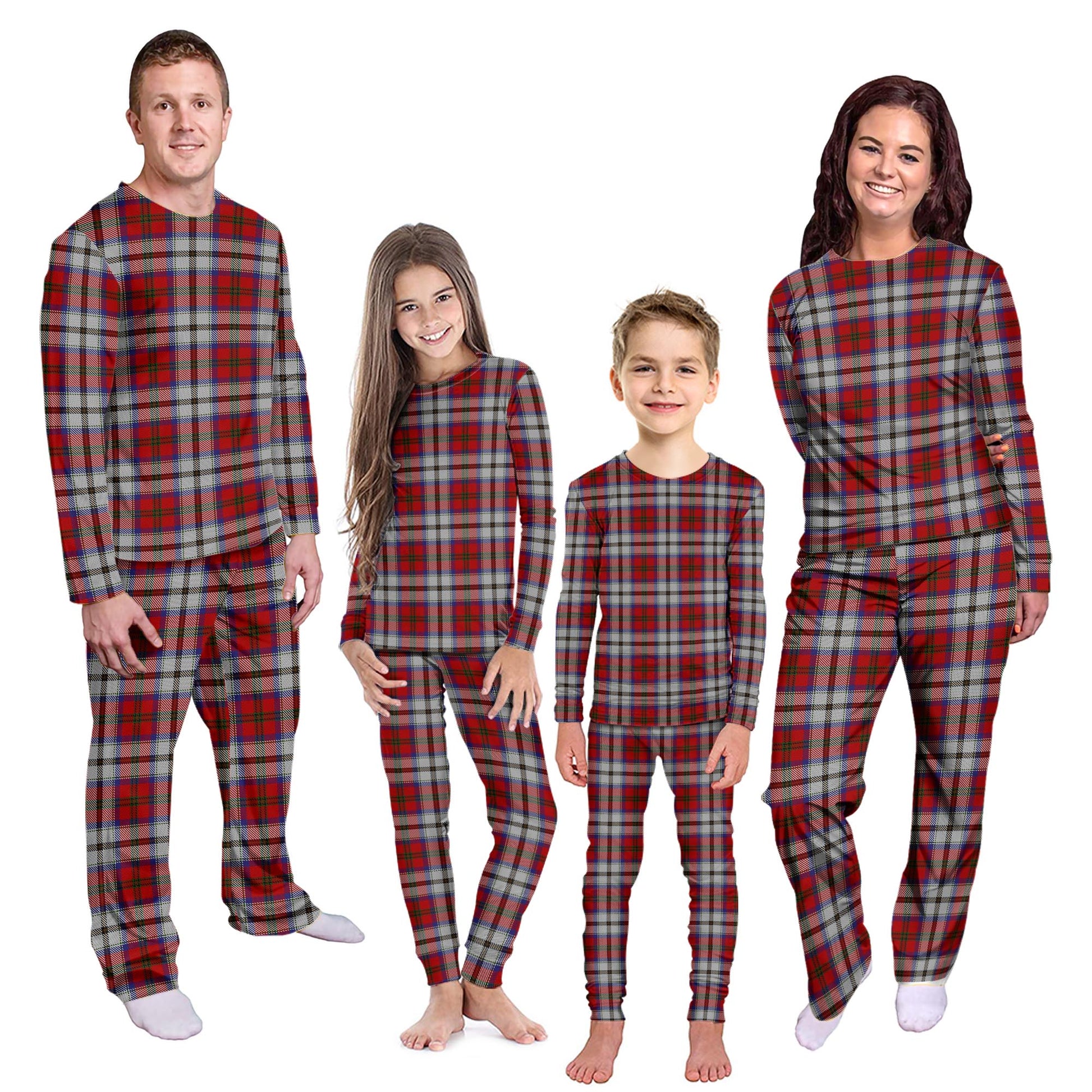 MacCulloch Dress Tartan Pajamas Family Set - Tartanvibesclothing