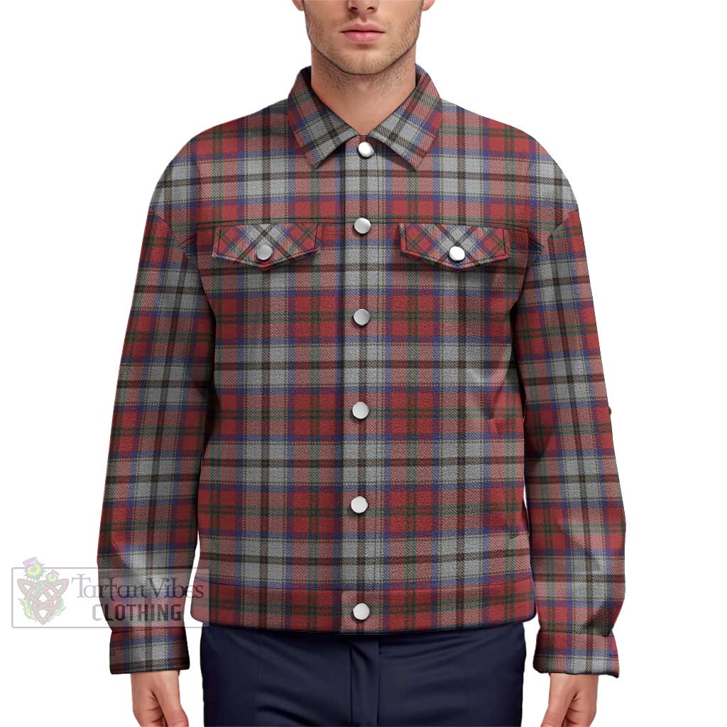 Tartan Vibes Clothing MacCulloch Dress Tartan Unisex Lapel Cotton Jacket