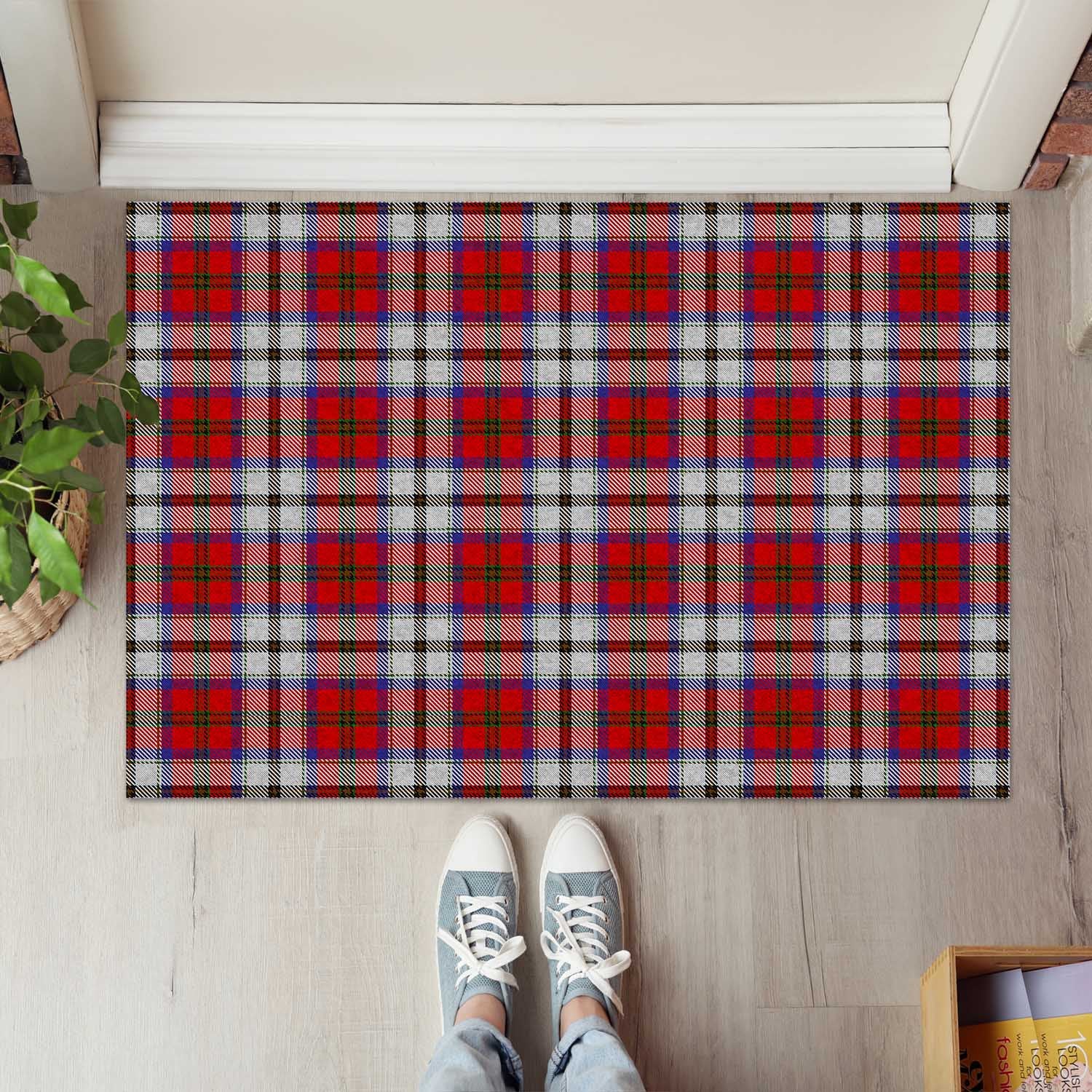 MacCulloch Dress Tartan Door Mat - Tartanvibesclothing