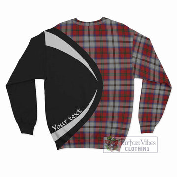 MacCulloch Dress Tartan Sweatshirt with Family Crest Circle Style