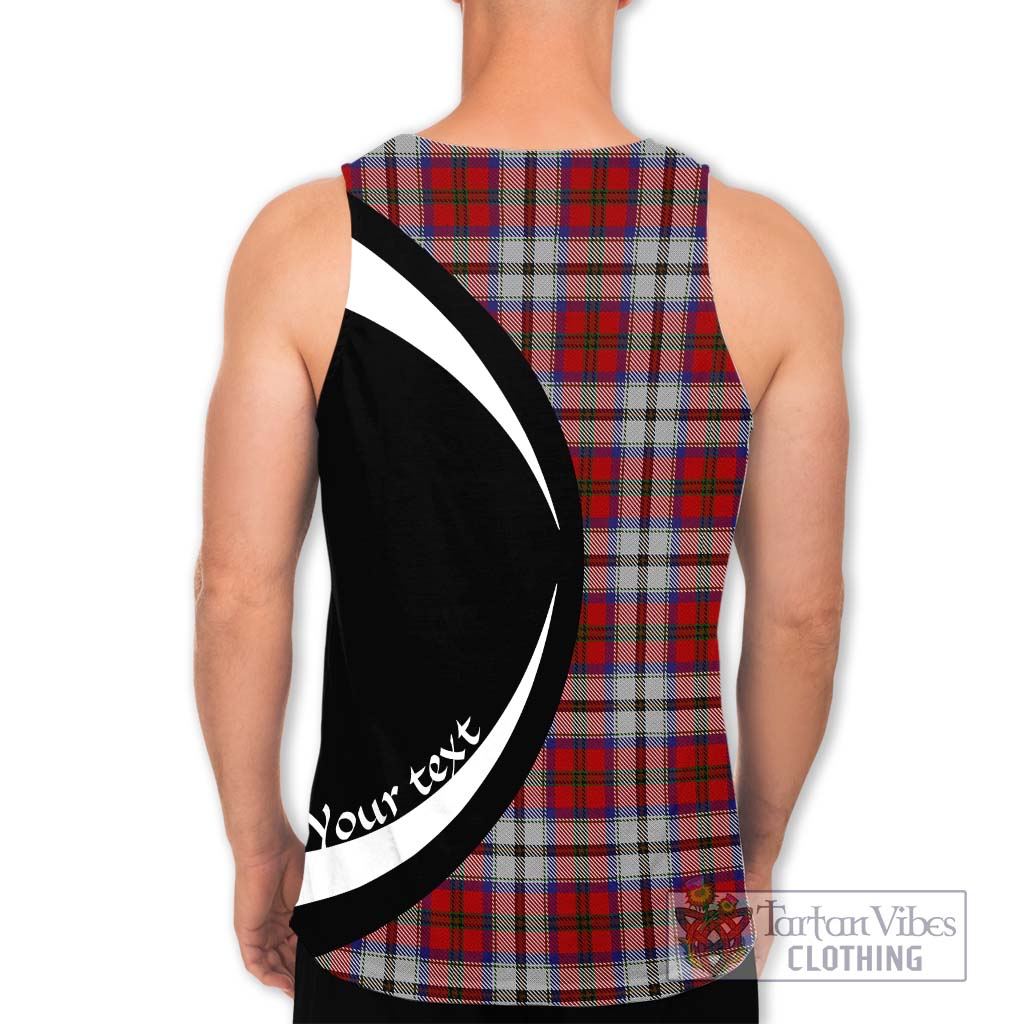 MacCulloch Dress Tartan Men's Tank Top with Family Crest Circle Style - Tartan Vibes Clothing