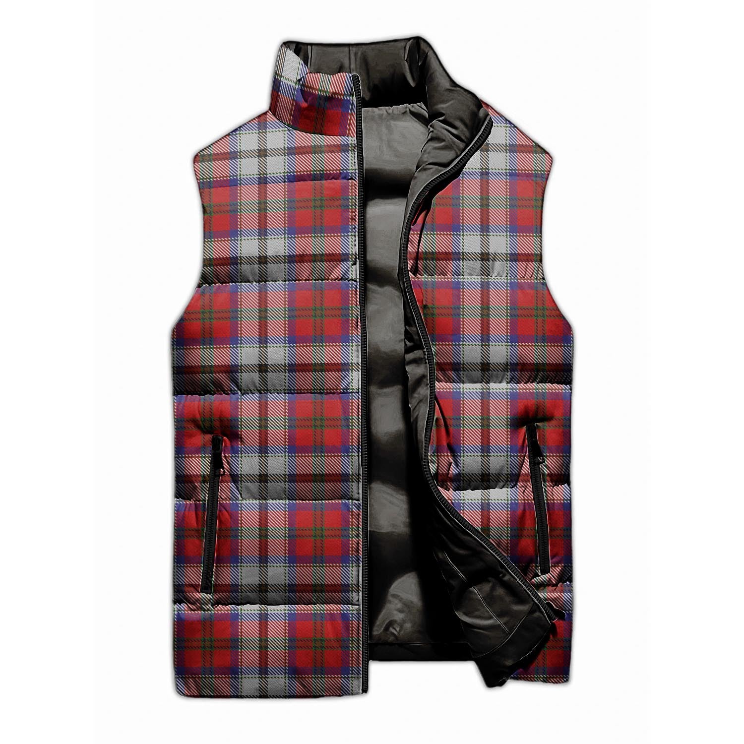 MacCulloch Dress Tartan Sleeveless Puffer Jacket - Tartanvibesclothing