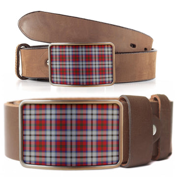 MacCulloch Dress Tartan Belt Buckles