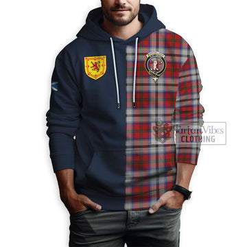 MacCulloch Dress Tartan Hoodie with Scottish Lion Royal Arm Half Style