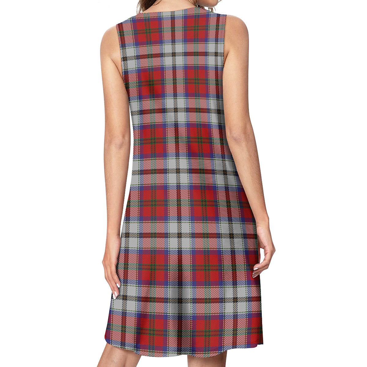 MacCulloch Dress Tartan Womens Casual Dresses - Tartanvibesclothing