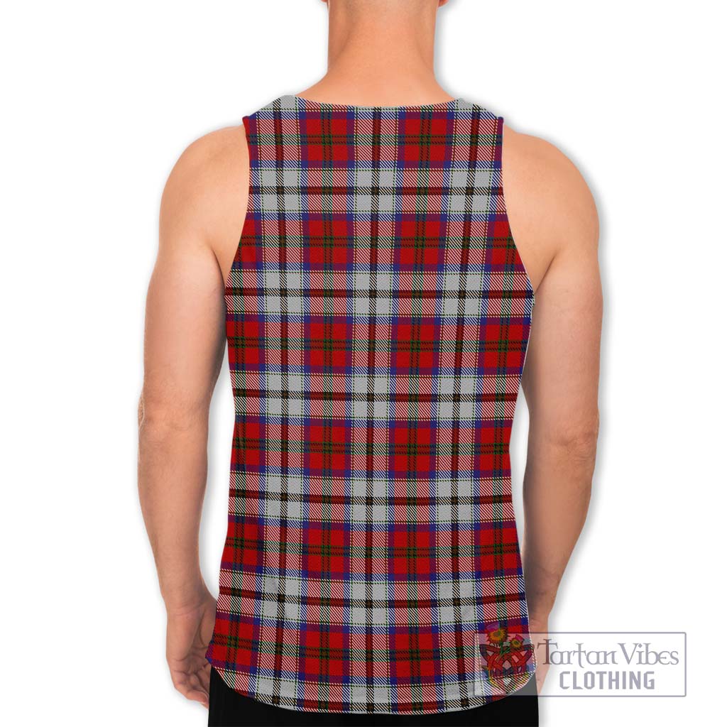 Tartan Vibes Clothing MacCulloch Dress Tartan Men's Tank Top with Family Crest DNA In Me Style