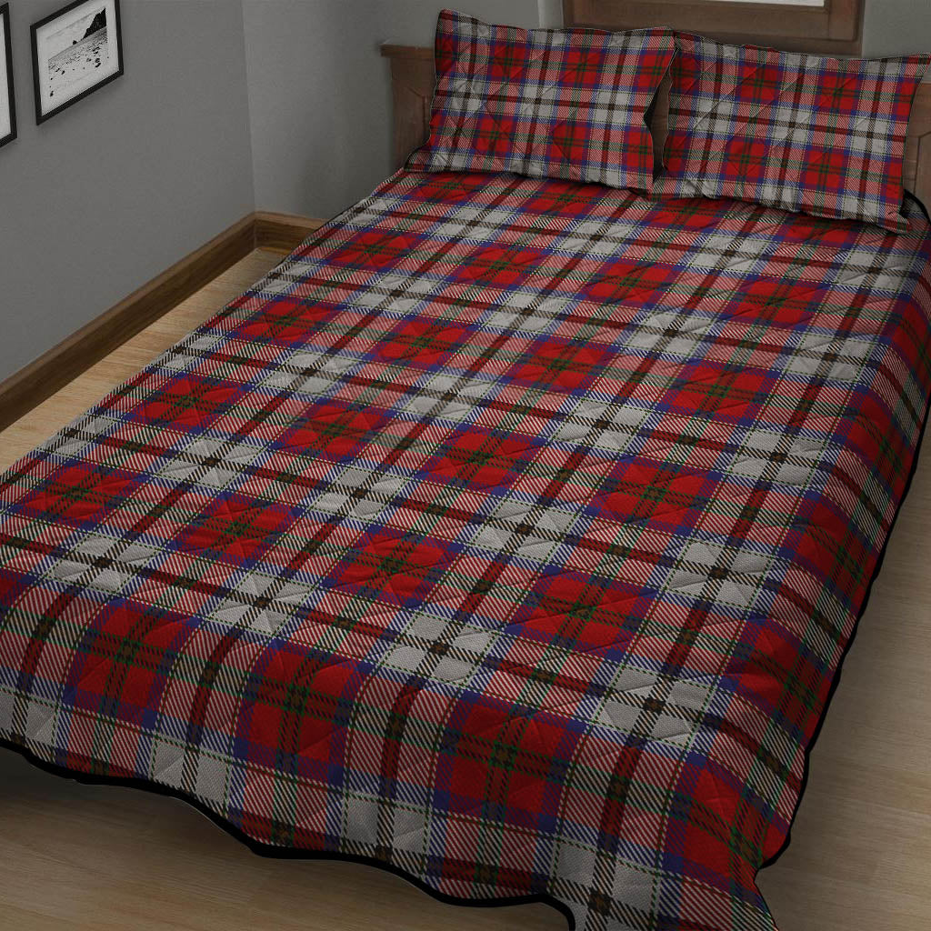 MacCulloch Dress Tartan Quilt Bed Set - Tartanvibesclothing