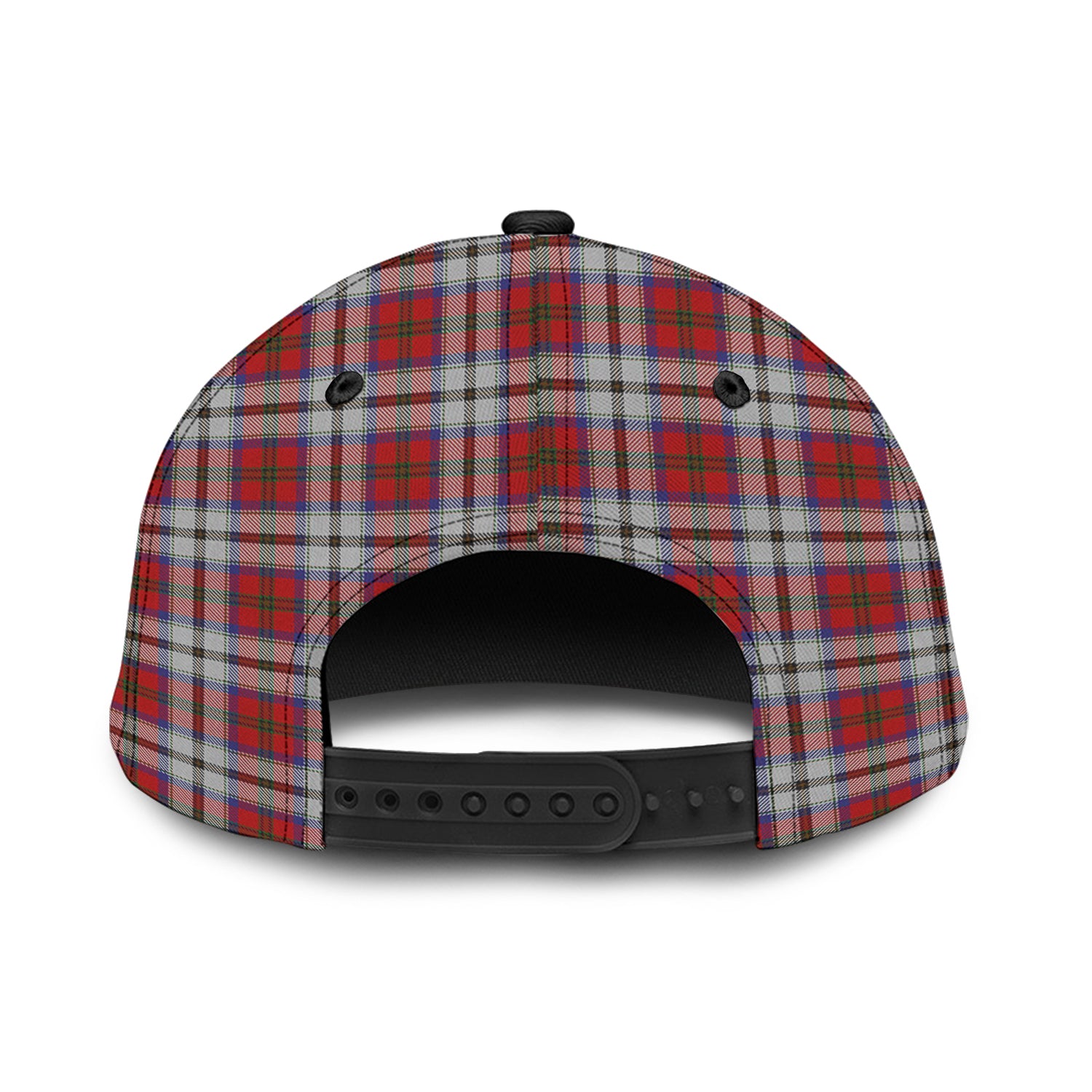 MacCulloch Dress Tartan Classic Cap with Family Crest - Tartan Vibes Clothing