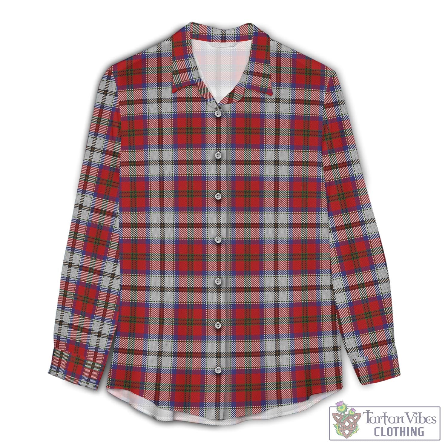 MacCulloch Dress Tartan Womens Casual Shirt