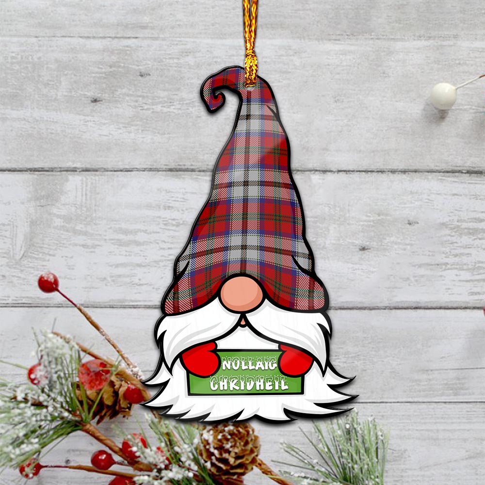 MacCulloch Dress Gnome Christmas Ornament with His Tartan Christmas Hat - Tartanvibesclothing