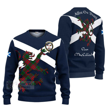 MacCulloch (McCulloch) Tartan Lion Rampant Ugly Sweater Proudly Display Your Heritage with Alba Gu Brath and Clan Name