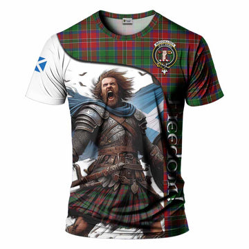 MacCulloch (McCulloch) Crest Tartan T-Shirt Inspired by the Freedom of Scottish Warrior