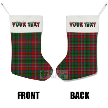 MacCulloch (McCulloch) Tartan Christmas Stocking with Personalized Text