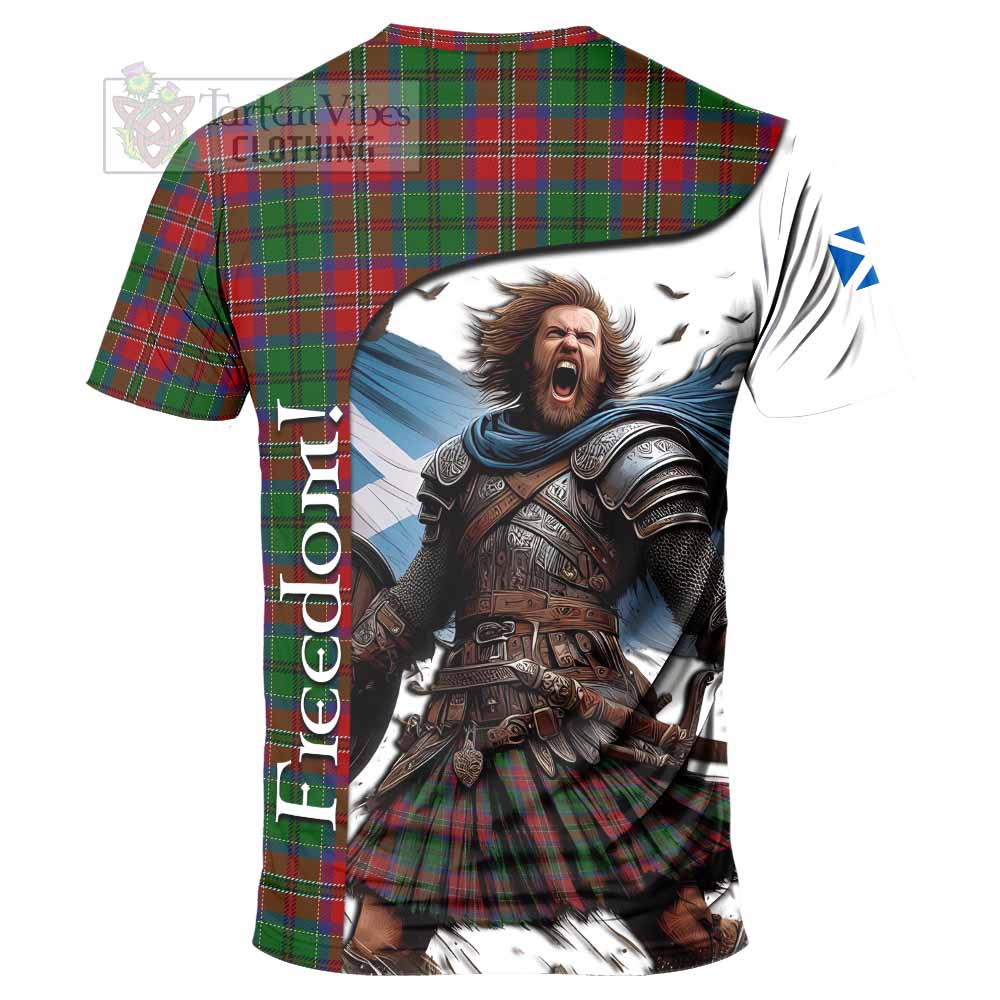 MacCulloch (McCulloch) Crest Tartan T-Shirt Inspired by the Freedom of Scottish Warrior