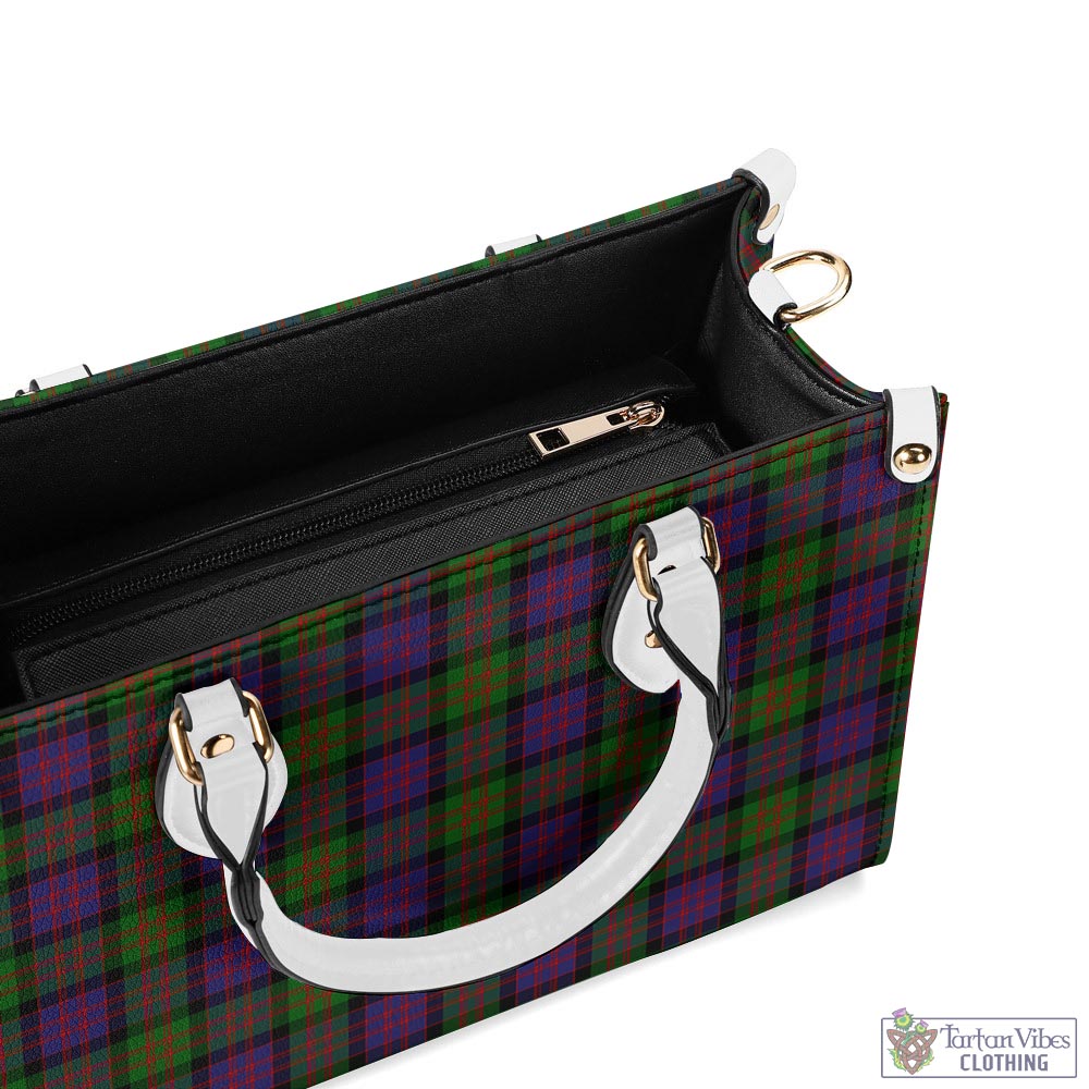 Tartan Vibes Clothing MacDonald Tartan Luxury Leather Handbags